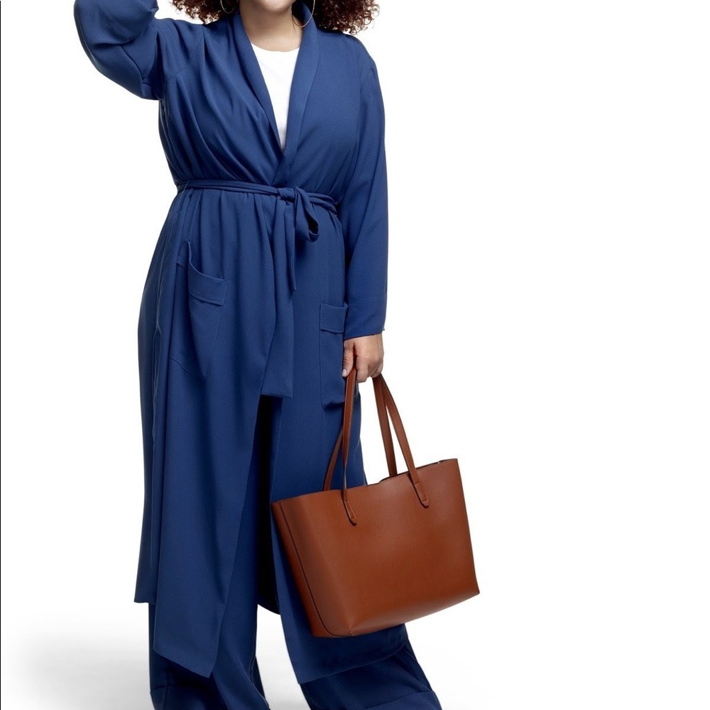 Tracee Ellis Ross for JC Penney Blue Robe Jacket